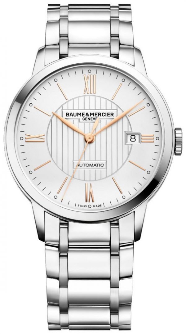 Baume & Mercier Classima M0a10374 Kello Valkoinen / Teräs