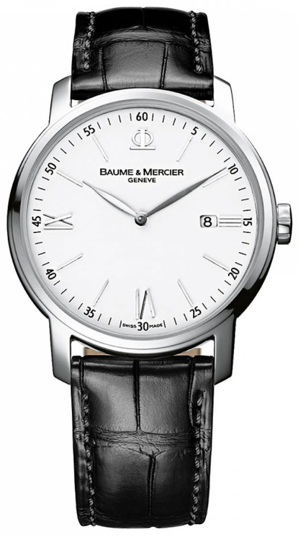 Baume & Mercier Classima M0a10379 Kello Hopea / Nahka