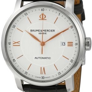 Baume & Mercier Classima Moa10075 Kello Hopea / Nahka