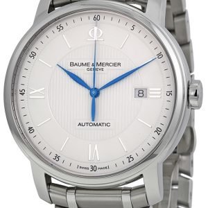 Baume & Mercier Classima Moa10085 Kello Hopea / Teräs