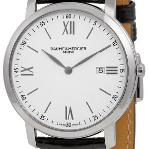 Baume & Mercier Classima Moa10097 Kello Hopea / Nahka