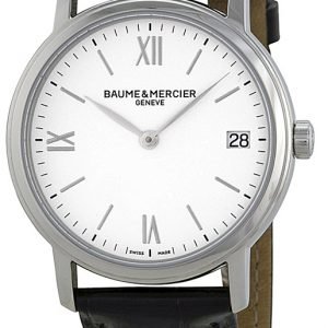 Baume & Mercier Classima Moa10148 Kello Valkoinen / Nahka