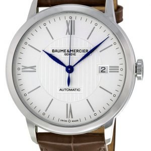 Baume & Mercier Classima Moa10214 Kello Hopea / Nahka