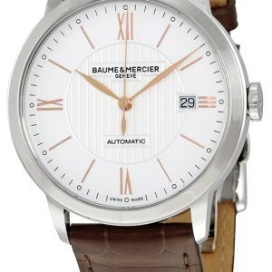 Baume & Mercier Classima Moa10263 Kello Hopea / Nahka