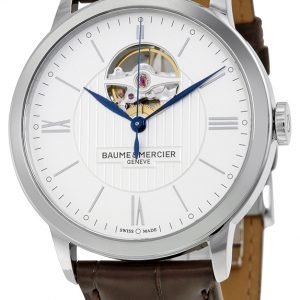 Baume & Mercier Classima Moa10274 Kello Hopea / Nahka