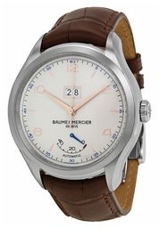 Baume & Mercier Clifton 10205 Kello Hopea / Nahka