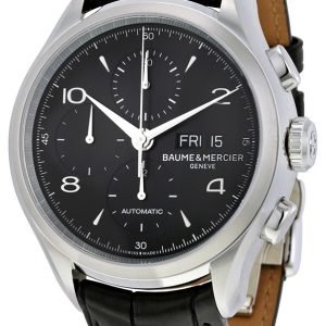 Baume & Mercier Clifton 10211 Kello Musta / Nahka