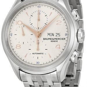 Baume & Mercier Clifton M0a10130 Kello Hopea / Teräs