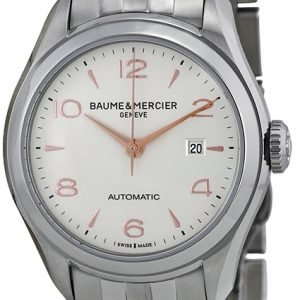 Baume & Mercier Clifton M0a10150 Kello Hopea / Teräs