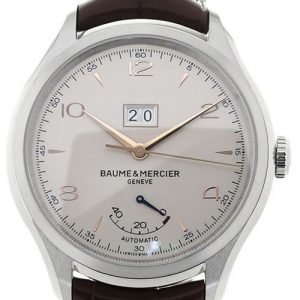 Baume & Mercier Clifton M0a10205 Kello Hopea / Nahka