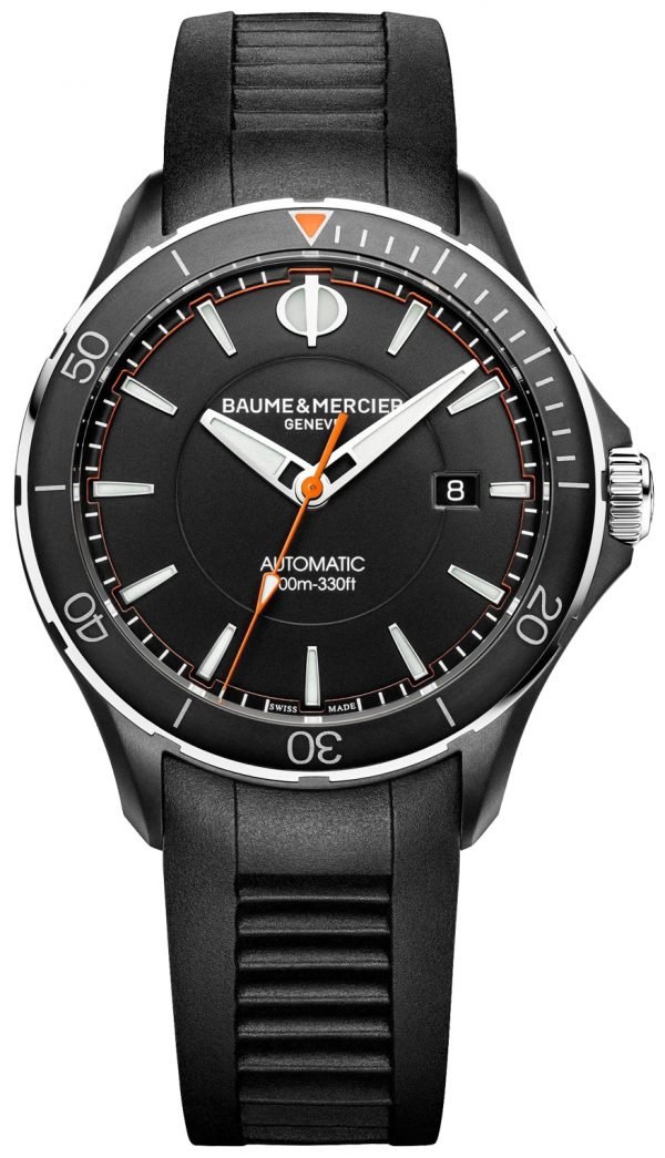 Baume & Mercier Clifton M0a10339 Kello Musta / Kumi