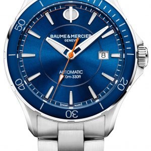 Baume & Mercier Clifton M0a10378 Kello Sininen / Teräs