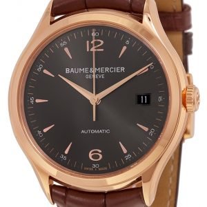 Baume & Mercier Clifton Moa10059 Kello Harmaa / Nahka