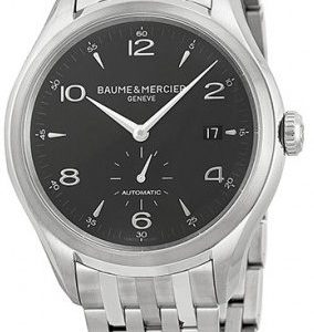 Baume & Mercier Clifton Moa10100 Kello Musta / Teräs