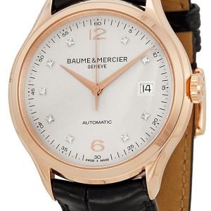 Baume & Mercier Clifton Moa10104 Kello Hopea / Nahka