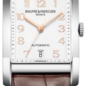 Baume & Mercier Hampton M0a10156 Kello Hopea / Nahka