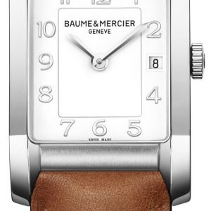 Baume & Mercier Hampton M0a10186 Kello Hopea / Nahka