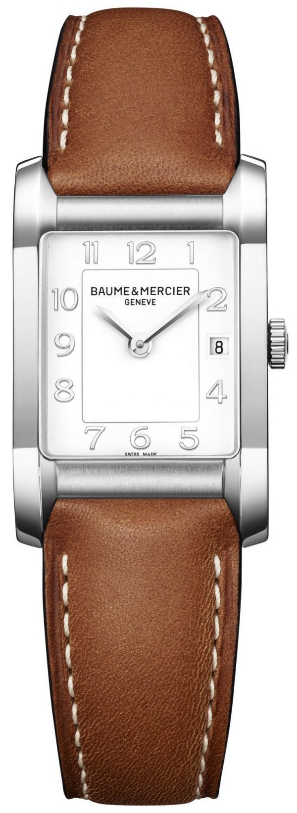 Baume & Mercier Hampton M0a10186 Kello Hopea / Nahka