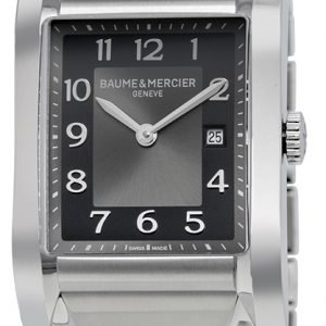 Baume & Mercier Hampton Moa10021 Kello Musta / Teräs