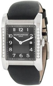 Baume & Mercier Hampton Moa10022 Kello Musta / Satiini