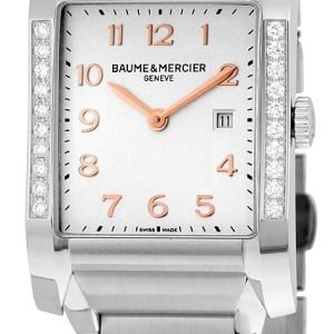 Baume & Mercier Hampton Moa10023 Kello Hopea / Teräs