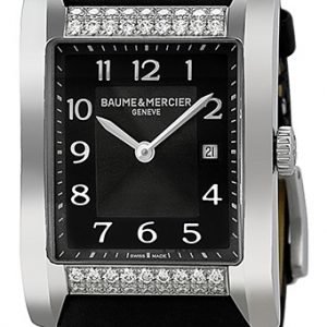 Baume & Mercier Hampton Moa10024 Kello Musta / Satiini