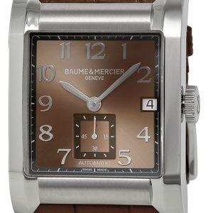 Baume & Mercier Hampton Moa10028 Kello Ruskea / Nahka