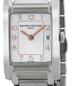 Baume & Mercier Hampton Moa10049 Kello Hopea / Teräs