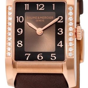 Baume & Mercier Hampton Moa10093 Kello Ruskea / Satiini