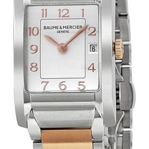 Baume & Mercier Hampton Moa10108 Kello Hopea / 18k