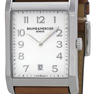 Baume & Mercier Hampton Moa10153 Kello Valkoinen / Nahka