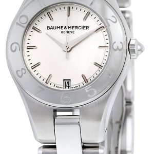 Baume & Mercier Linea Moa10009 Kello Hopea / Teräs