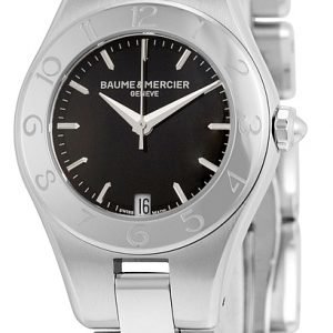 Baume & Mercier Linea Moa10010 Kello Musta / Teräs