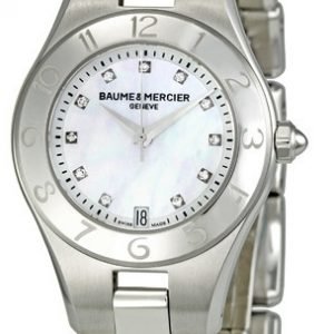 Baume & Mercier Linea Moa10011 Kello Valkoinen / Teräs