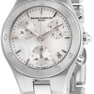 Baume & Mercier Linea Moa10012 Kello Valkoinen / Teräs