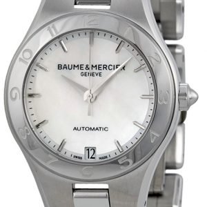 Baume & Mercier Linea Moa10035 Kello Valkoinen / Teräs