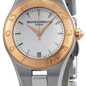 Baume & Mercier Linea Moa10079 Kello Hopea / Teräs