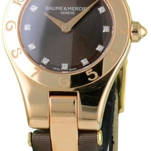 Baume & Mercier Linea Moa10090 Kello Ruskea / Satiini