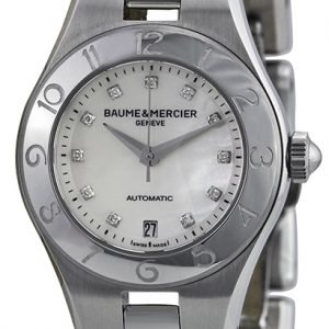 Baume & Mercier Linea Moa10113 Kello Valkoinen / Teräs