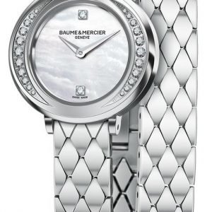 Baume & Mercier Promesse M0a10289 Kello Valkoinen / Teräs