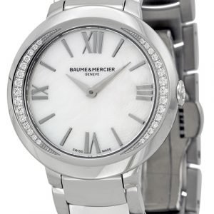 Baume & Mercier Promesse Moa10160 Kello Hopea / Teräs