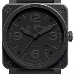 Bell & Ross Br 03-92 Br0392-Phantom Kello Musta / Kumi