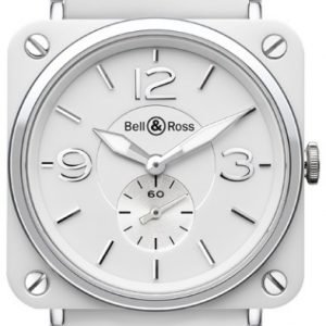 Bell & Ross Br S Quartz Brs-Wh-Ceramic-Srb Kello