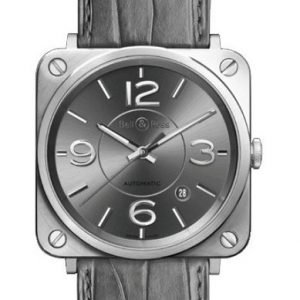 Bell & Ross Br S Quartz Brs92-Ru-St-Scr Kello