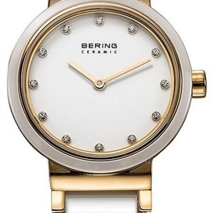 Bering Ceramic 10725-751 Kello Valkoinen / Kullansävytetty