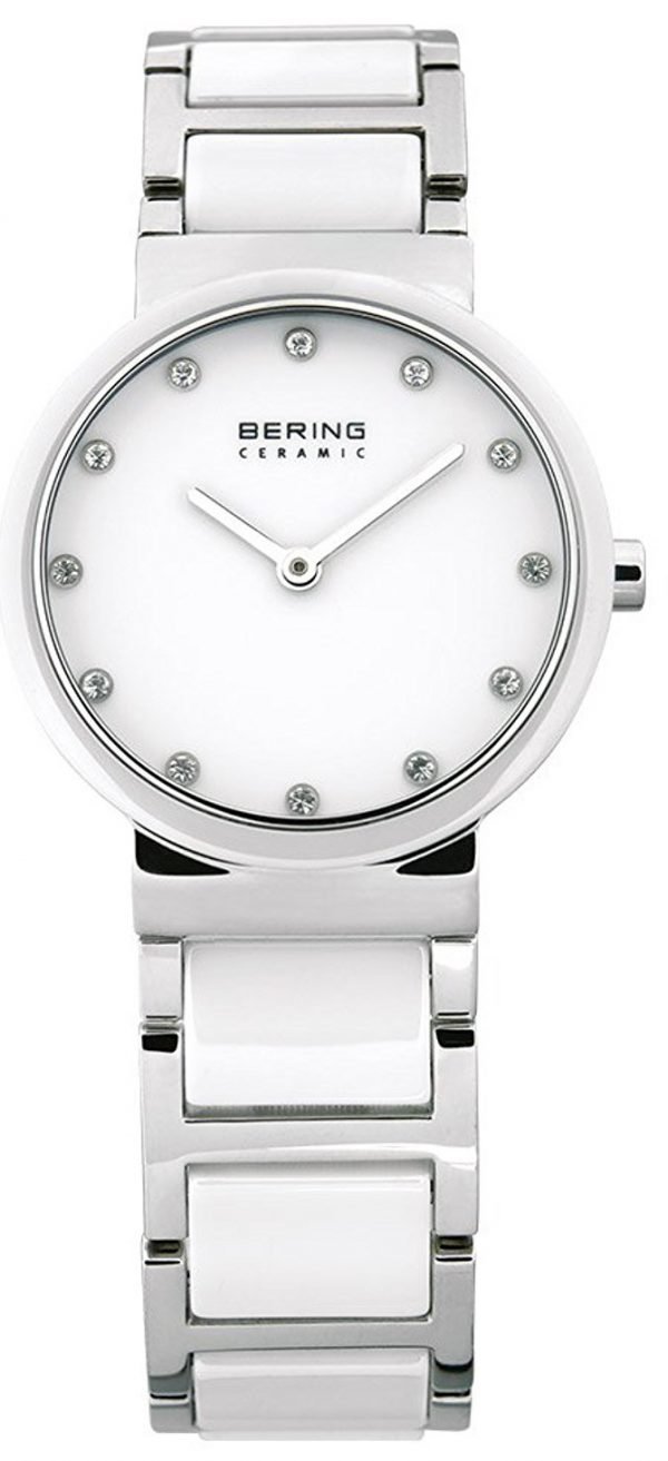 Bering Ceramic 10729-754 Kello Valkoinen / Teräs