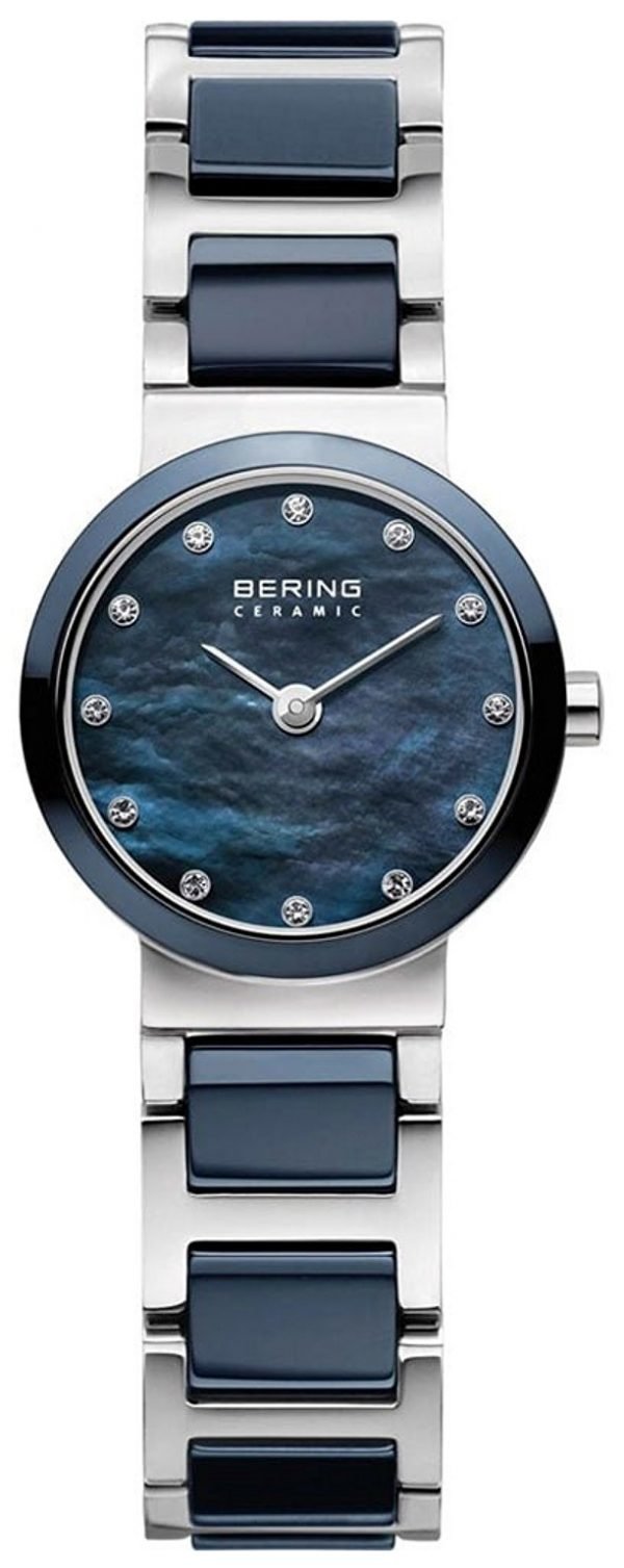 Bering Ceramic 10729-787 Kello Sininen / Teräs