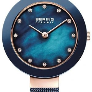 Bering Ceramic 11429-367 Kello Sininen / Teräs