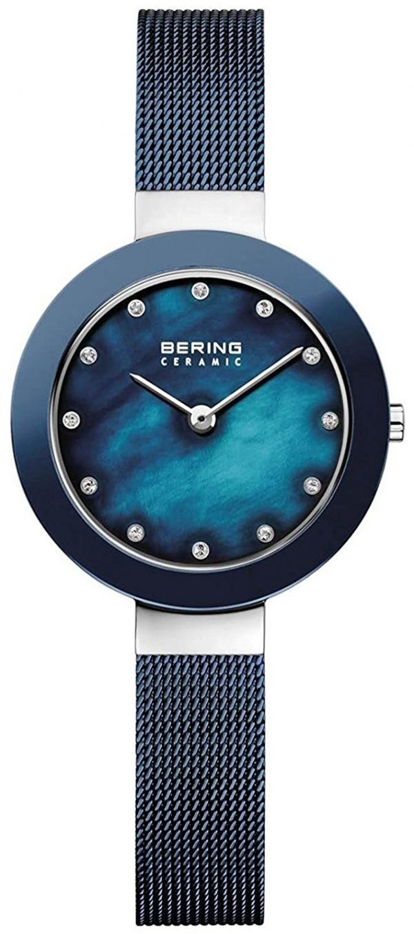 Bering Ceramic 11429-387 Kello Sininen / Teräs