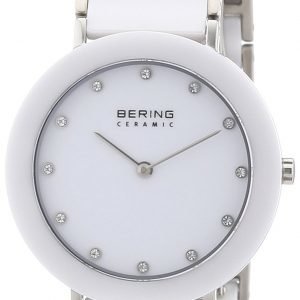 Bering Ceramic 11435-754 Kello Valkoinen / Teräs